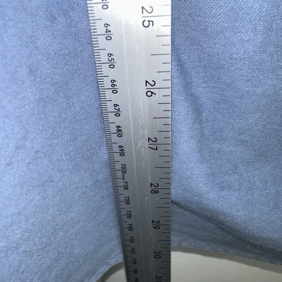 Eddie Bauer Men's Large Expedition Outfitter Blue Shirt Tan Heavy Cotton - Picture 7 of 9